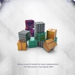 Mindclash Games Accessories Anachrony - Metal Resource Cube Pack (80 Pieces)