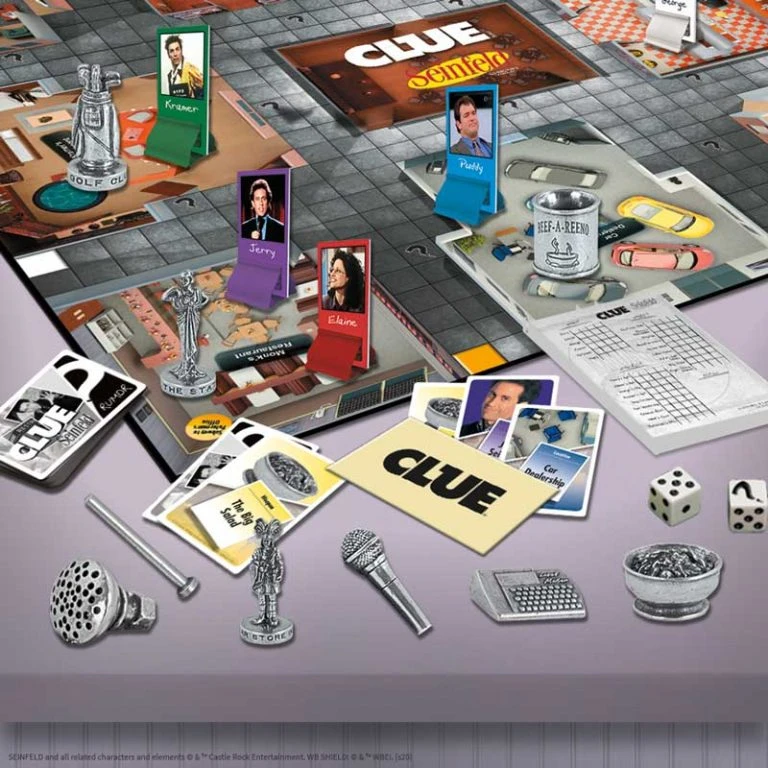 The Op Board Games Clue: Seinfeld 3 The Op Board Games Clue: Seinfeld