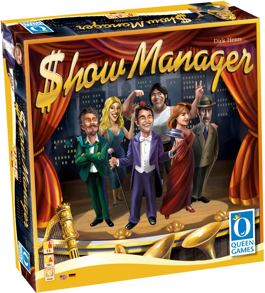 Queen Games Show Manager Board Games 1 Queen Games Show Manager Board Games
