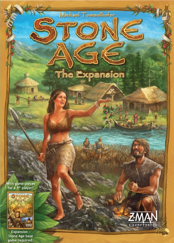 Z-Man Games Stone Age: The Expansion Board Games 1 Z-Man Games Stone Age: The Expansion Board Games