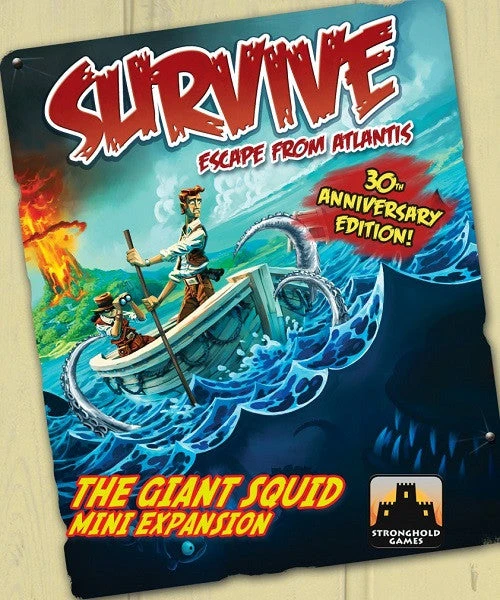 Stronghold Games Survive: Escape From Atlantis! The Giant Squid Mini Expansion 1 Stronghold Games Survive: Escape From Atlantis! The Giant Squid Mini Expansion