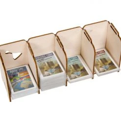 The Broken Token Broken Token - Stacking Tabletop Card Holder - Mini 4 Tray