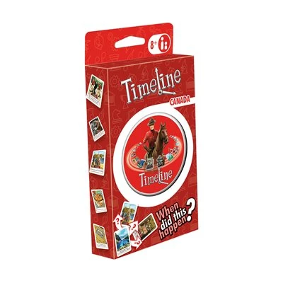 Asmodee Timeline: Canada (Eco-Blister) (English Edition) Board Games 1 Asmodee Timeline: Canada (Eco-Blister) (English Edition) Board Games