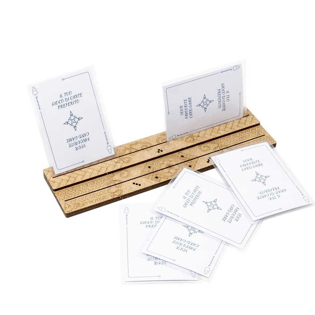 The Dicetroyers - Pick And Play Card Holder: Cherry Version – Double Row (Italy Import) 1 The Dicetroyers - Pick And Play Card Holder: Cherry Version – Double Row (Italy Import)