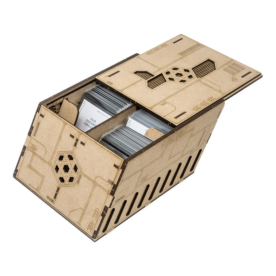 Import Games The Dicetroyers - Deck Holder: Crate Version (500 Standard Size Sleeved Cards) (Italy Import) 2 Import Games The Dicetroyers - Deck Holder: Crate Version (500 Standard Size Sleeved Cards) (Italy Import)