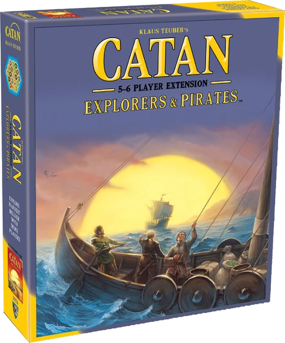 Mayfair Games Board Games Catan: Explorers & Pirates - 5-6 Player Extension (Second Edition) 1 Mayfair Games Board Games Catan: Explorers & Pirates - 5-6 Player Extension (Second Edition)