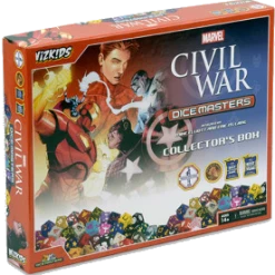 WizKids Games Board Games Marvel Dice Masters: Civil War - Collector’s Box
