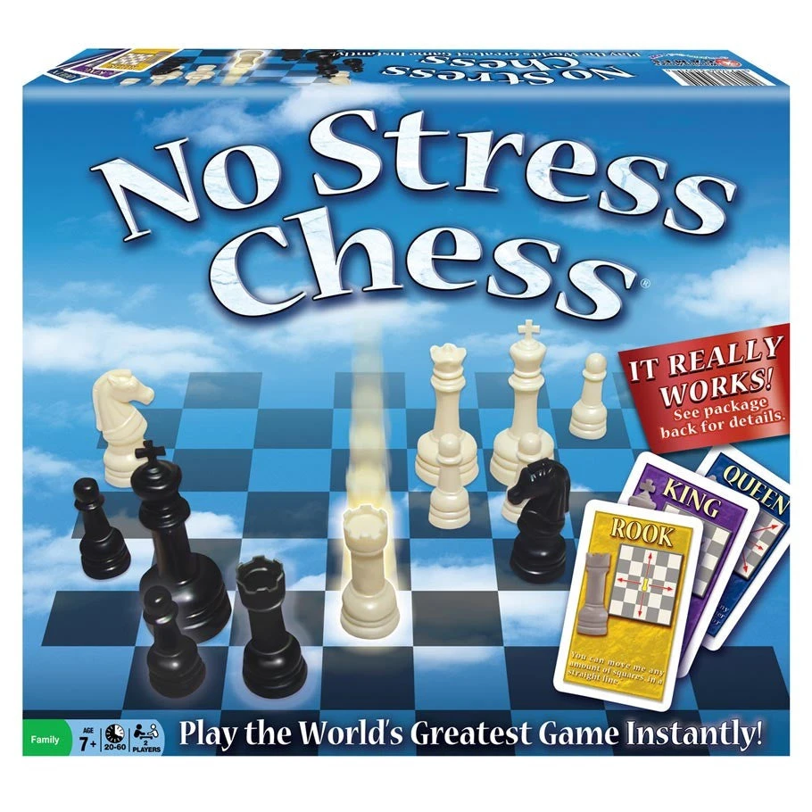 Winning Moves Games (USA) No Stress Chess Board Games 1 Winning Moves Games (USA) No Stress Chess Board Games