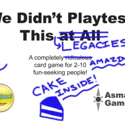 Asmadi Games Board Games We Didn't Playtest This: Legacies
