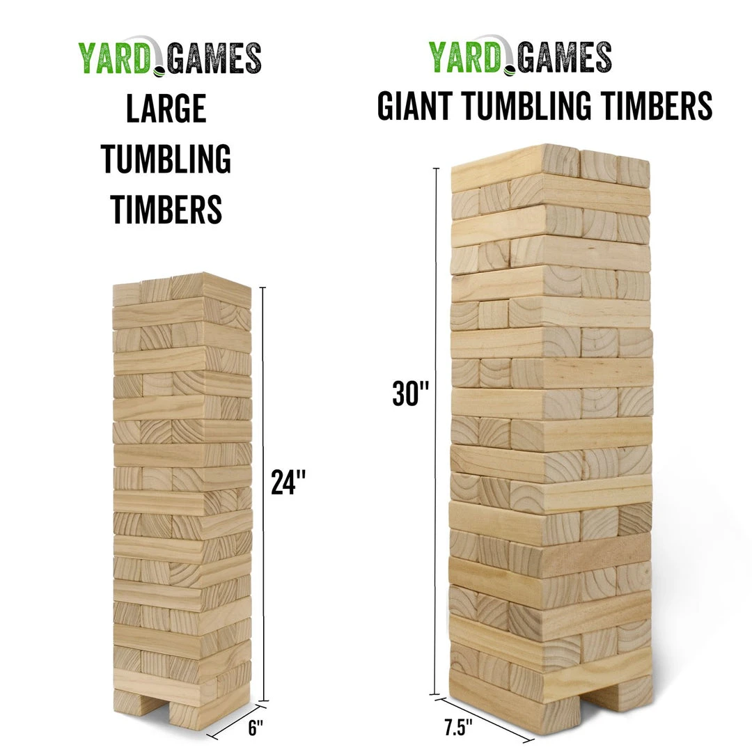Yard Games Large Tumbling Timbers With Carrying Case Board Games 2 Yard Games Large Tumbling Timbers With Carrying Case Board Games