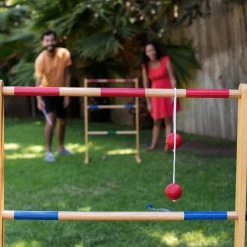 Yard Games Ladder Toss - Double Ladder Ball Game Board Games