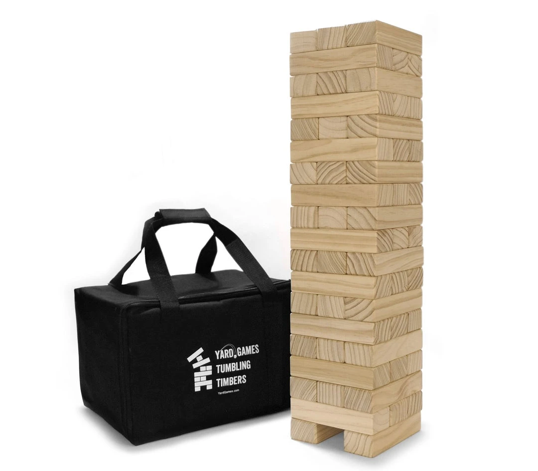 Yard Games Large Tumbling Timbers With Carrying Case Board Games 1 Yard Games Large Tumbling Timbers With Carrying Case Board Games