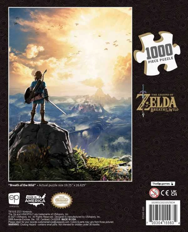 Puzzle - USAopoly - The Legend Of Zelda™ “Breath Of The Wild” (1000 Pieces) 2 Puzzle - USAopoly - The Legend Of Zelda™ “Breath Of The Wild” (1000 Pieces)