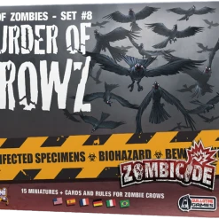 CMON Limited Zombicide Box Of Zombies Set #8: Murder Of Crowz Board Games