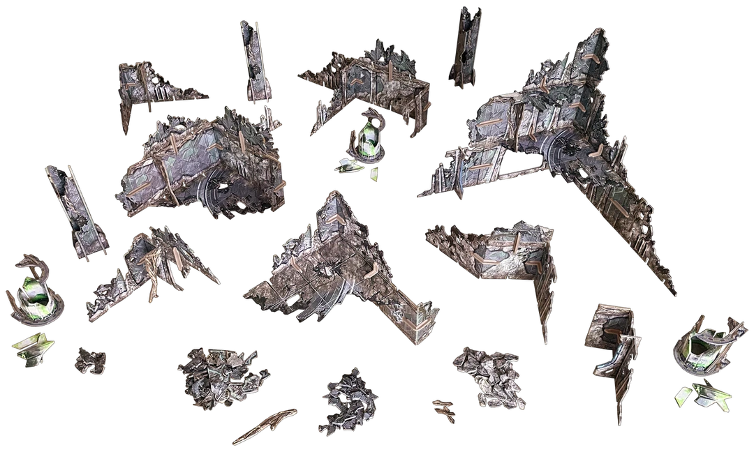 Battle Systems Ltd Battle Systems Scifi Terrain Ruined Catacombs Set (Import) 3 Battle Systems Ltd Battle Systems Scifi Terrain Ruined Catacombs Set (Import)