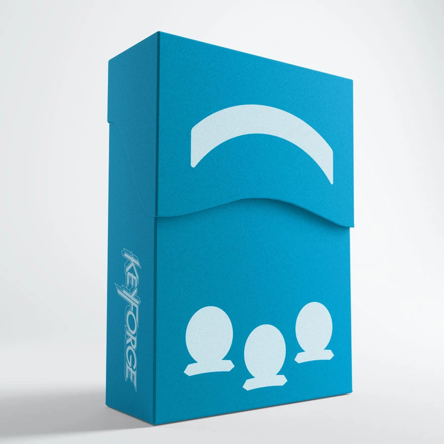Gamegenic: Keyforge Aries Deck Box - Blue 1 Gamegenic: Keyforge Aries Deck Box - Blue