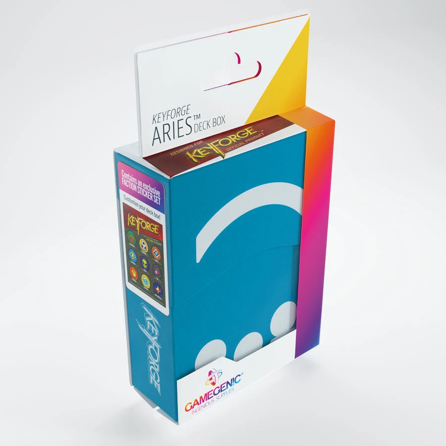 Gamegenic: Keyforge Aries Deck Box - Blue 2 Gamegenic: Keyforge Aries Deck Box - Blue