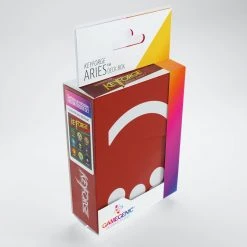 Gamegenic: Keyforge Aries Deck Box - Red Deck Boxes
