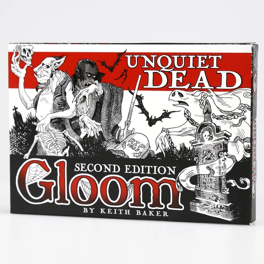 Atlas Games Board Games Gloom: Unquiet Dead (2nd Edition) 1 Atlas Games Board Games Gloom: Unquiet Dead (2nd Edition)