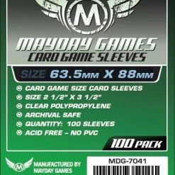 Mayday Games Mayday Sleeves - Card Game Card Sleeves Jun 13-19, 2022