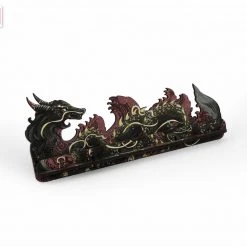 All Sale Items E-Raptor - Card Holder: S Dragon FullPrint Red