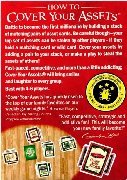 Grandpa Beck's Games Grandpa Beck's Cover Your Assets 2 Grandpa Beck's Games Grandpa Beck's Cover Your Assets