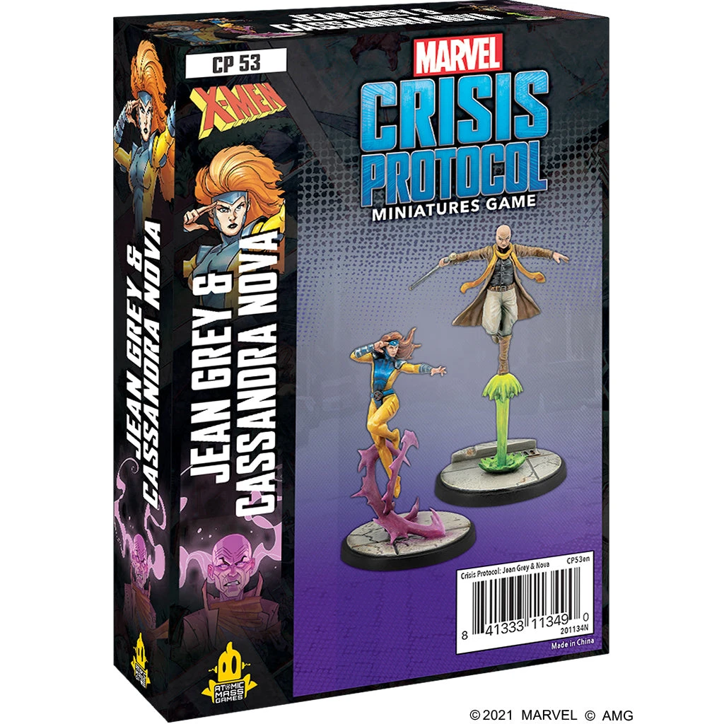Atomic Mass Games Marvel: Crisis Protocol - Jean Grey & Cassandra Nova Character Pack 1 Atomic Mass Games Marvel: Crisis Protocol - Jean Grey & Cassandra Nova Character Pack