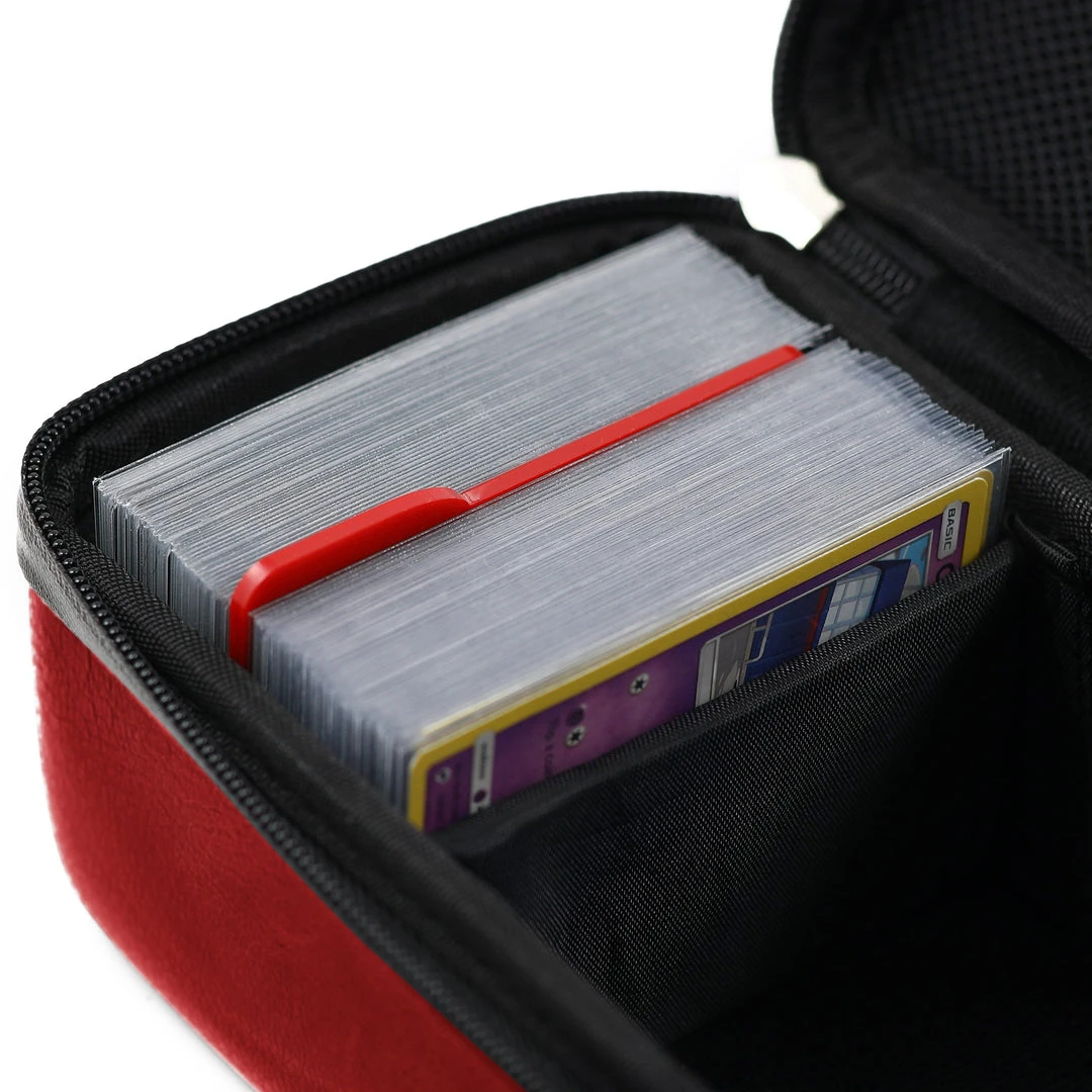 Quiver Time - Bolt Card Case (Red) Board Game Bags 5 Quiver Time - Bolt Card Case (Red) Board Game Bags