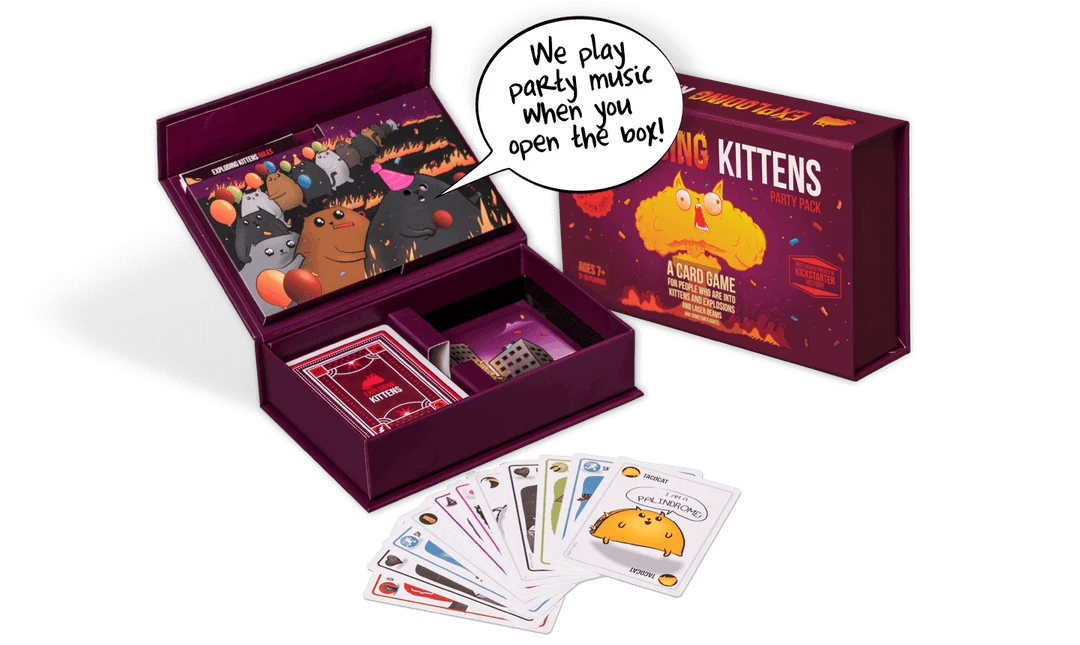 Exploding Kittens - Party Pack Board Games 1 Exploding Kittens - Party Pack Board Games