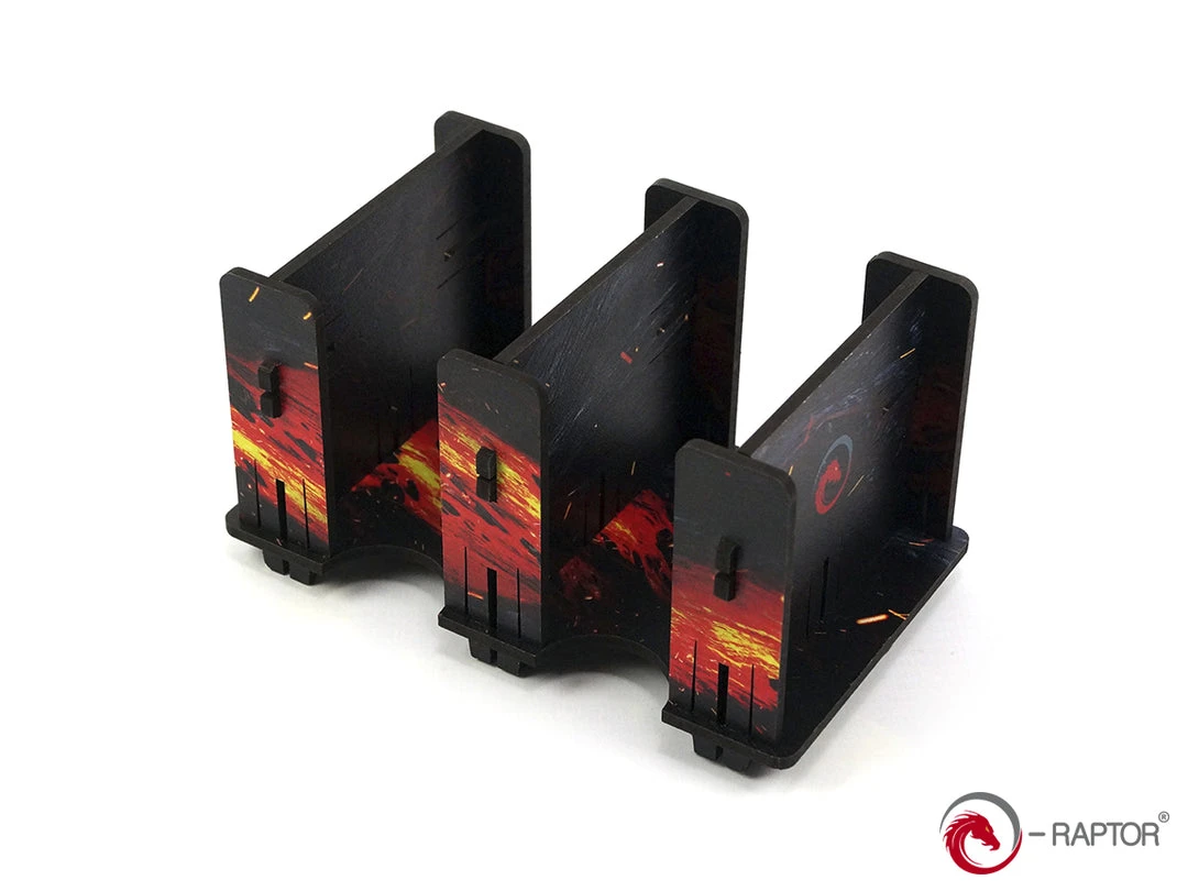 E-Raptor - Card Holder: 2S FullPrint HDF Lava 1 E-Raptor - Card Holder: 2S FullPrint HDF Lava