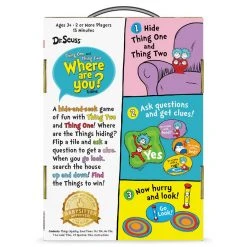 Funko Board Games Dr. Seuss Thing One And Thing 2 Where Are You?