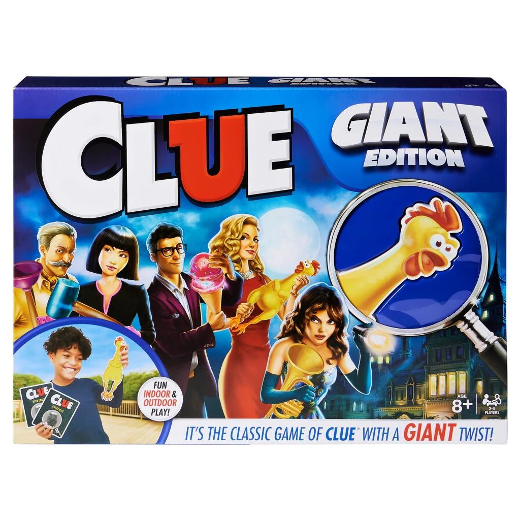 Spin Master Ltd. Board Games Clue (Giant Edition) 1 Spin Master Ltd. Board Games Clue (Giant Edition)