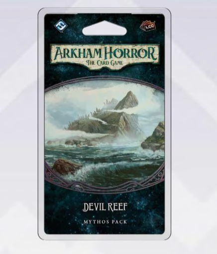 Fantasy Flight Games Board Games Arkham Horror: The Card Game - Devil Reef: Mythos Pack 1 Fantasy Flight Games Board Games Arkham Horror: The Card Game - Devil Reef: Mythos Pack
