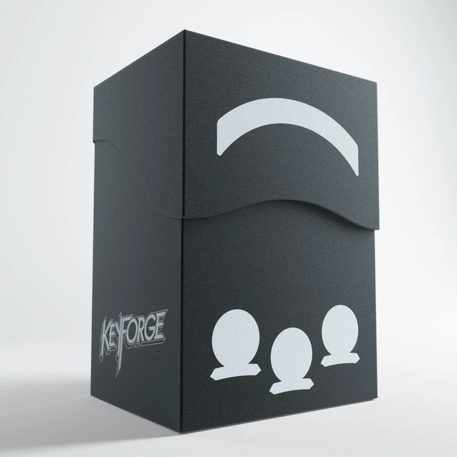 Gamegenic: Keyforge Gemini Deck Box - Black Deck Boxes 1 Gamegenic: Keyforge Gemini Deck Box - Black Deck Boxes