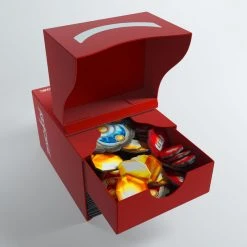Gamegenic: Keyforge Gemini Deck Box - Red Deck Boxes