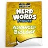 Genius Games Board Games Nerd Words: Science! - Advanced Biology