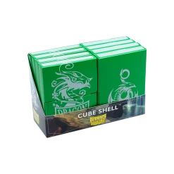 Dragon Shield - Cube Shell (Green) Deck Boxes