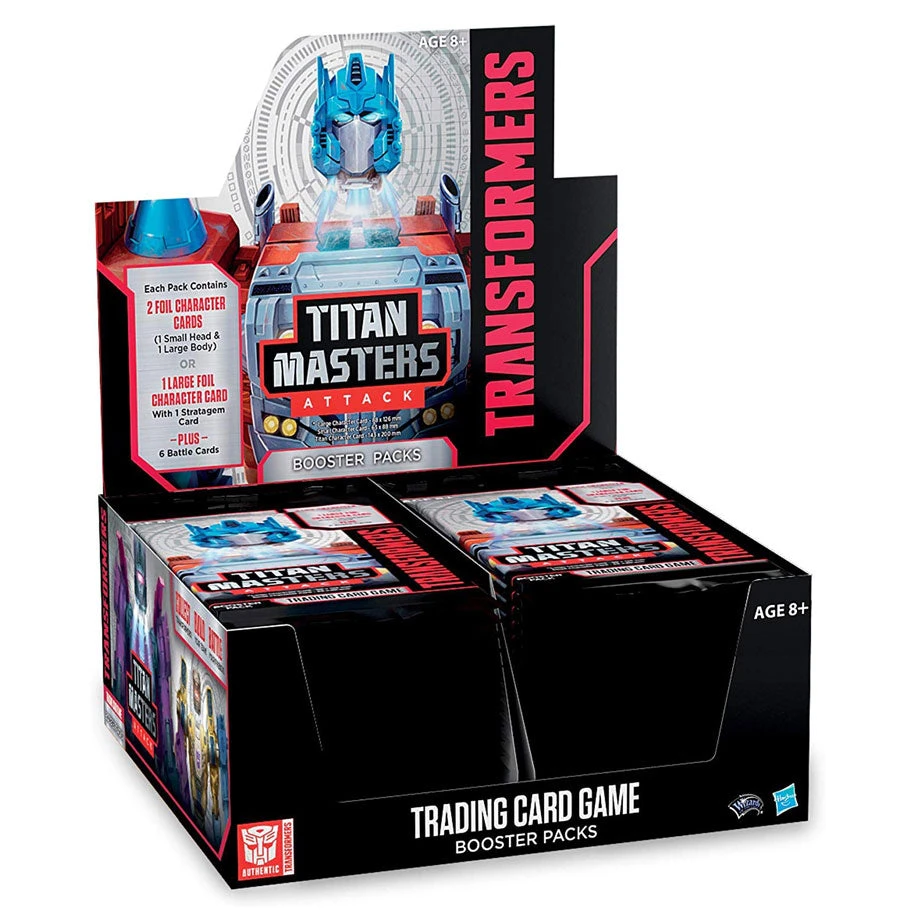 Wizards Of The Coast Board Games Transformers TCG: Titan Masters Attack - Booster Display 1 Wizards Of The Coast Board Games Transformers TCG: Titan Masters Attack - Booster Display