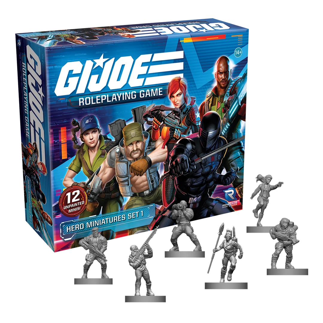 Renegade Game Studios Co-operative Play Games G.I. JOE Roleplaying Game - Hero Miniatures Set 1 *PRE-ORDER* 1 Renegade Game Studios Co-operative Play Games G.I. JOE Roleplaying Game - Hero Miniatures Set 1 *PRE-ORDER*