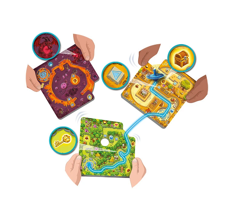 Buzzy Games Ghost Adventure (French Edition) Board Games 4 Buzzy Games Ghost Adventure (French Edition) Board Games