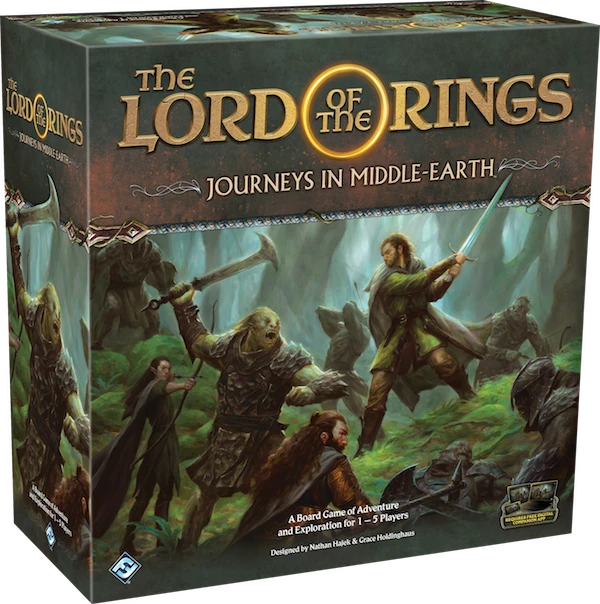 Fantasy Flight Games The Lord Of The Rings: Journeys In Middle-Earth Board Games 1 Fantasy Flight Games The Lord Of The Rings: Journeys In Middle-Earth Board Games