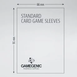 Jun 13-19, 2022 Gamegenic - Standard Value Pack Prime Sleeves (200ct)