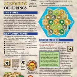 Catan Studio Board Games Catan Scenarios: Oil Springs