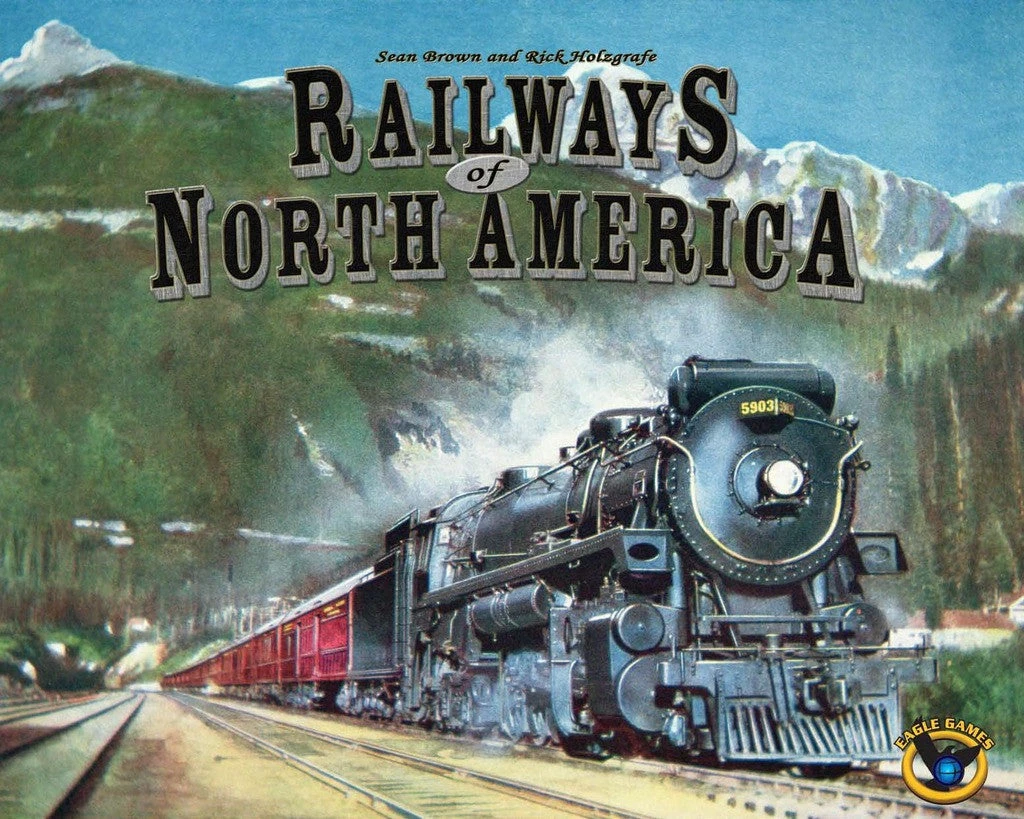 Eagle Games Railways Of North America (2017 Edition) 1 Eagle Games Railways Of North America (2017 Edition)