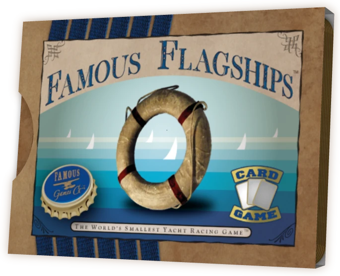 Famous Games Co Famous Flagships: The World's Smallest Yacht Racing Game 1 Famous Games Co Famous Flagships: The World's Smallest Yacht Racing Game
