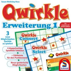 Schmidt Spiele Qwirkle: Erweiterung 1 (German Import) Board Games