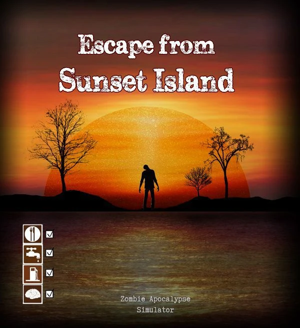 Board Game Bliss Escape From Sunset Island: Zombie Apocalypse Simulator *PRE-ORDER* Board Games 1 Board Game Bliss Escape From Sunset Island: Zombie Apocalypse Simulator *PRE-ORDER* Board Games