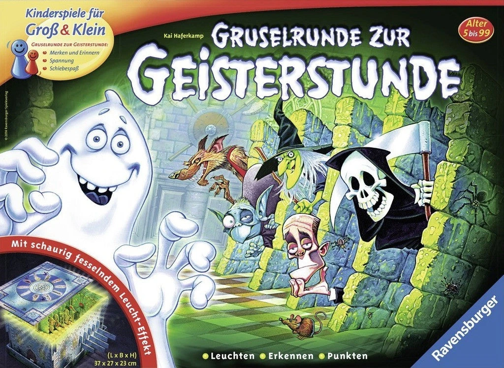 Ravensburger Board Games Gruselrunde Zur Geisterstunde 1 Ravensburger Board Games Gruselrunde Zur Geisterstunde