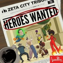 Action Phase Games Heroes Wanted Board Games