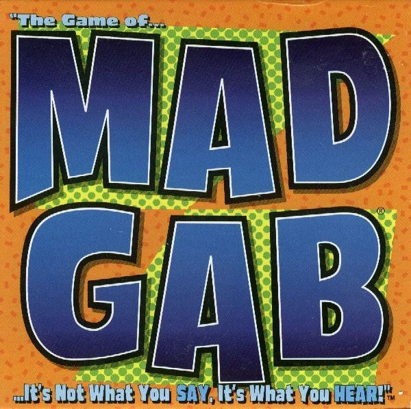 Mattel Mad Gab Board Games 1 Mattel Mad Gab Board Games